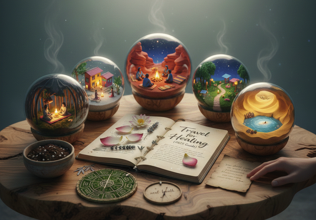 Travel for Healing: Spiritual and Therapeutic Destinations Travelers Turn to After Years of Stress (2025 Guide).